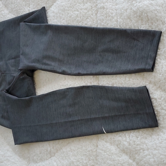 34. Nike Dry-FIT One Full length Leggings Grey - Picture 14 of 15